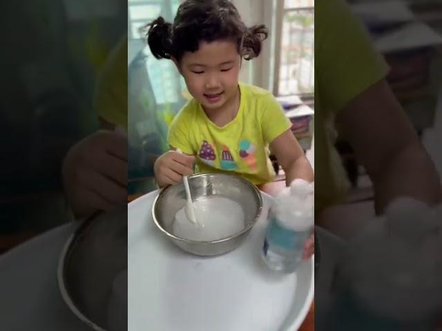 채니뽀 슬라임 만들기