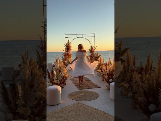 Свадьба в Сочи. Свадьба у моря.#красиваясвадьба #свадьбауморя #свадьба #weddingday #свадьбавгорах
