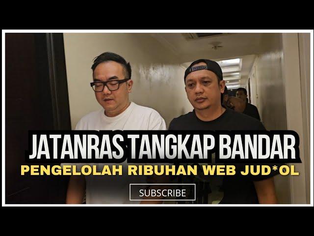 JATANRAS TANGKAP BANDAR, DAN PENGELOLAH RIBUHAN   WEB JUD*L  #jacklynchoppers