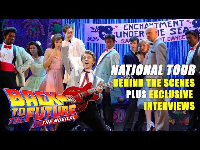 Behind the Scenes of Back to the Future The Musical's National Tour + Making of Promotional Video