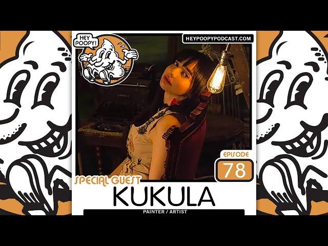 Hey Poopy Podcast ep 78 Kukula artist talks about hemorrhoids and pooping during pregnancy