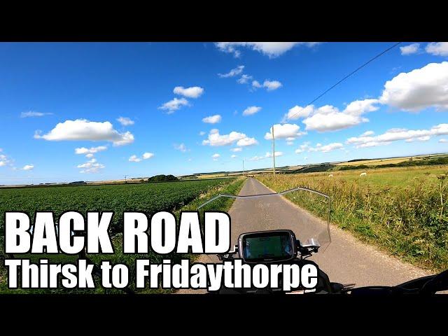 Fridaythorpe: The Best Way - Amazing back roads through the stunning Yorkshire Wolds.