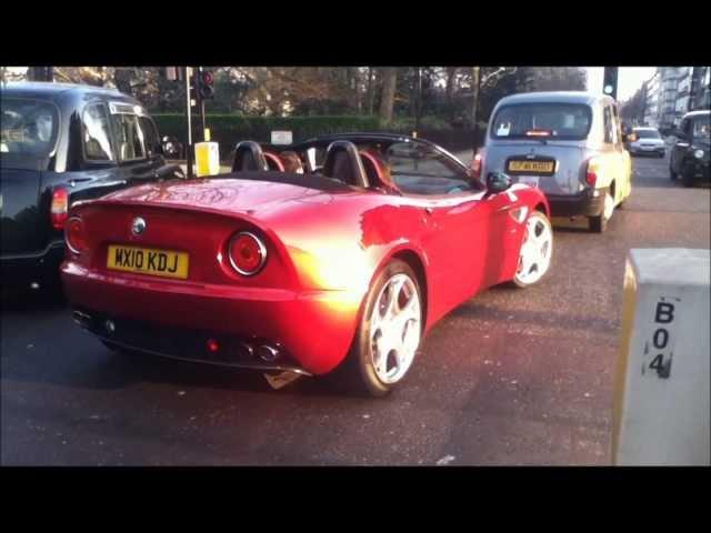 ALFA 8C Spider and LOUD 458 combo!