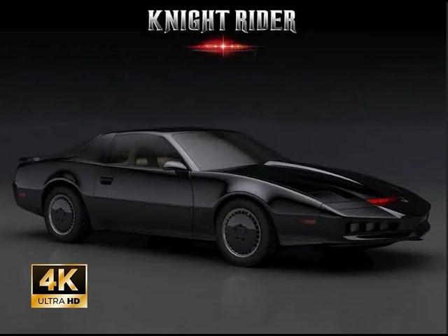 " Knight Rider ", " El Auto fantástico ", " El Coche fantástico ", Full theme. Ultra HD 4K - 2160P