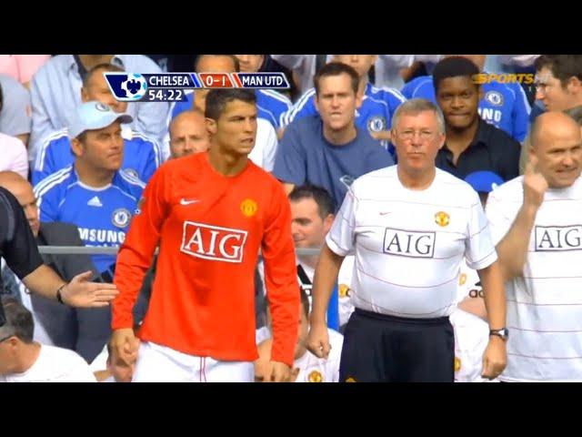 The Day Cristiano Ronaldo Substituted & Change The Game For Manchester United