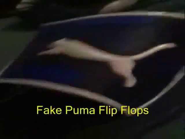 How to spot Fake Puma Nike Addidas