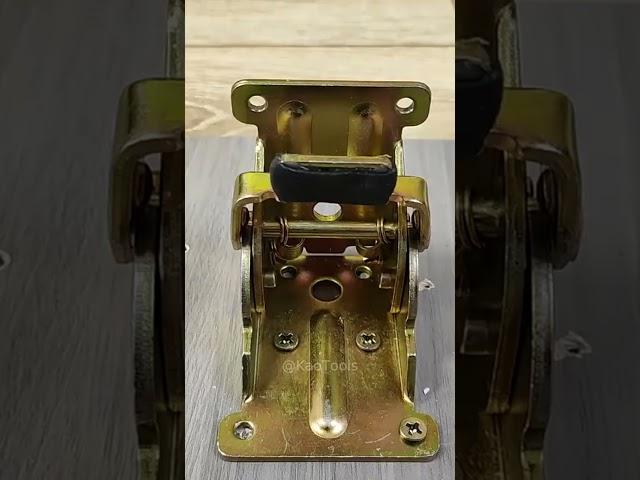 You can make self-locking hinges for folding furniture! #tools #equipments