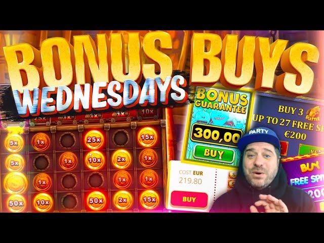 BONUS BUY WEDNESDAY! 49 Online Slot Bonuses!