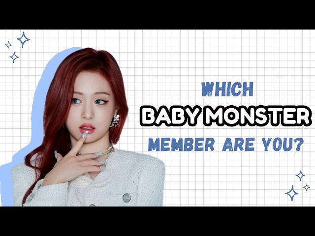 Which BABY MONSTER member are you? ️ || Aesthetic quiz