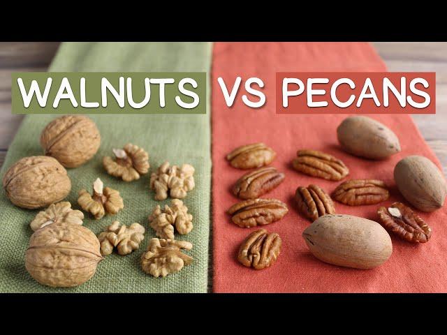 Benefits of Walnuts Vs Pecans, Differences and Similarities