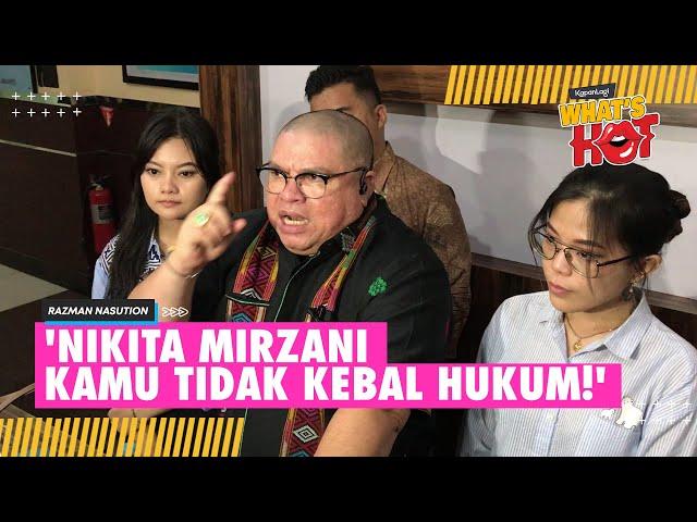 Razman Nasution Diperiksa Sebagai Pelapor Di Polres Jaksel: Nikita Mirzani Kamu Tidak Kebal Hukum!