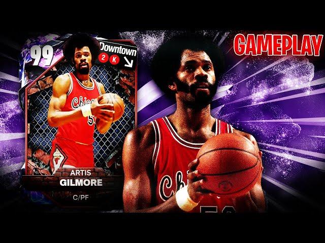 DARK MATTER ARTIS GILMORE IS BASICALLY ANOTHER MARK EATON IN NBA 2K25 MyTEAM!!