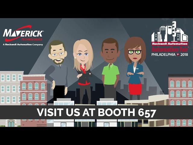 Join MAVERICK at Automation Fair 2018