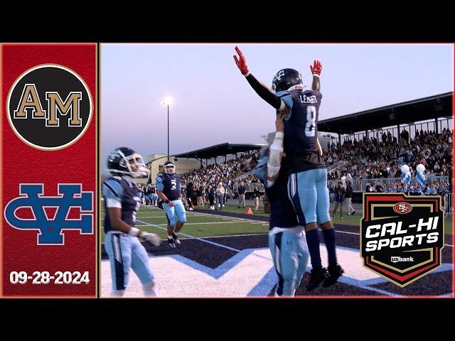 !!HIGHLIGHTS!! Mitty at Valley Christian Football 9.28.24