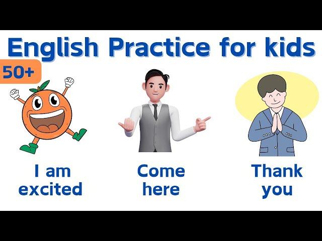 English Speaking Practice for Kids | Daily Routine Vocabulary