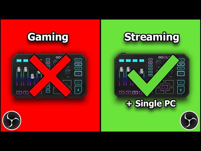 This Will Solve Your GOXLR/OBS Setup Problems (Dual & Single PC)