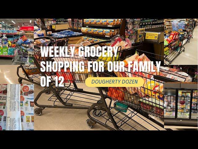 LaRGe FaMiLY GrOCeRY SHoPPinG!