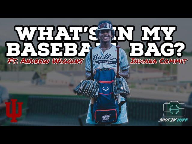 What's In My Baseball Bag? FT. Andrew Wiggins A Class Of 2023 Outfielder Committed To Indiana