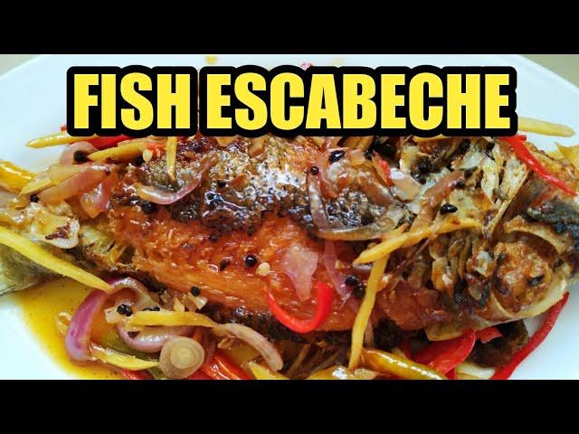 HOW TO COOK ESCABECHE | FISH ESCABECHE