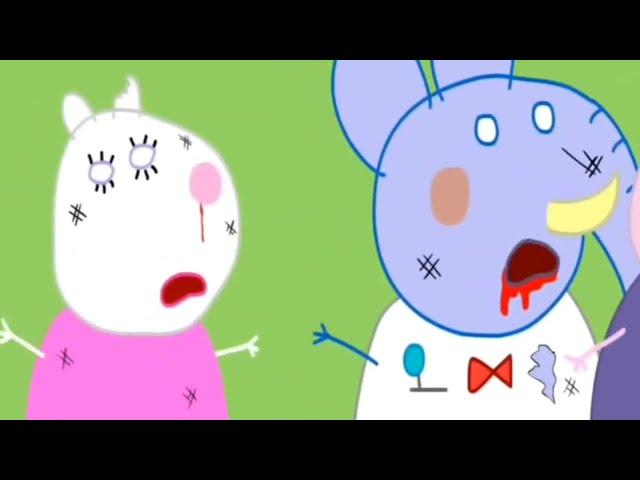 zombie comes home | PEPPA PIG PARODY CLUB