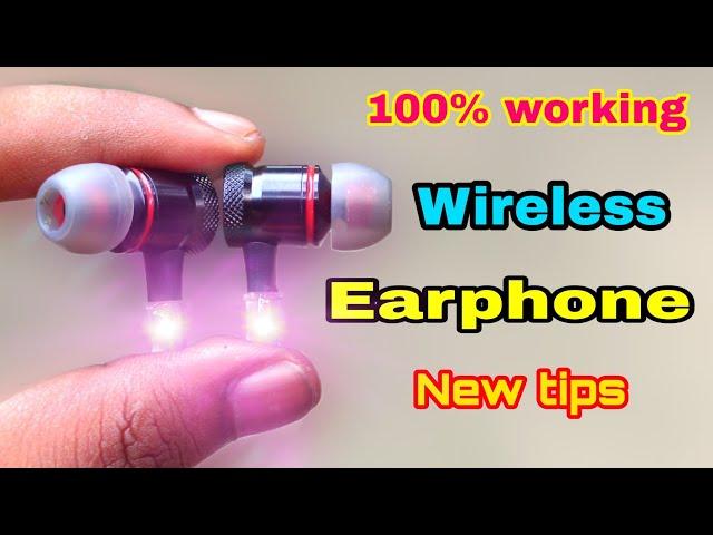 How To Make Wireless Earphone at Home - Using old Earphone And Tv Remote Sensor