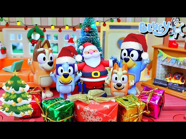 BLUEY's Extraordinary Christmas: Santa Claus' Surprise Visit and Special Gift Reunion!