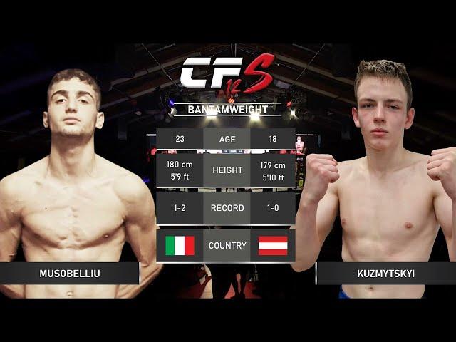 Luca Musobelliu VS Aleks Kuzmitzkyi - CFS 12 Prelims