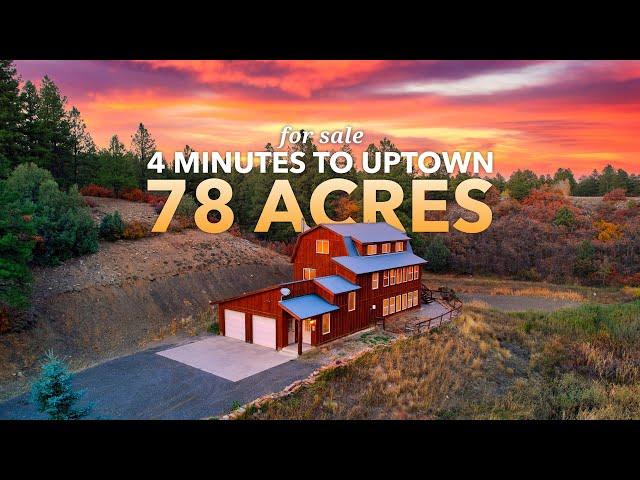 Own a Ranch in Pagosa Springs, CO only Four Minutes from Uptown!