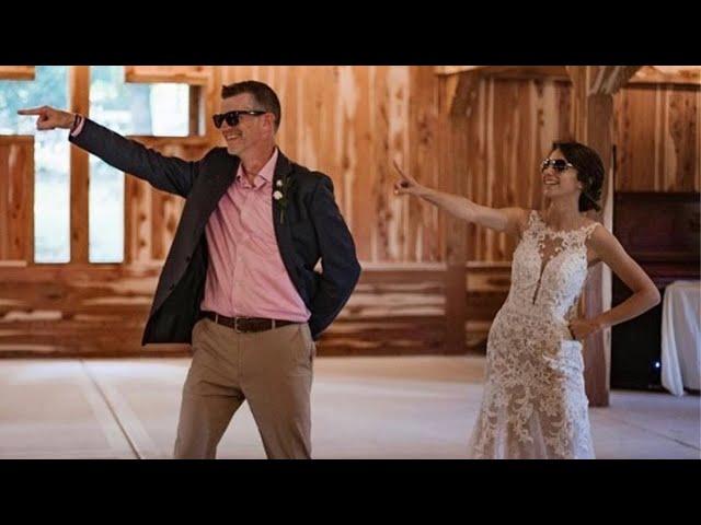 EPIC Daddy-Daughter dance mashup! We surprised everyone!  (A father's gift to his daughter)