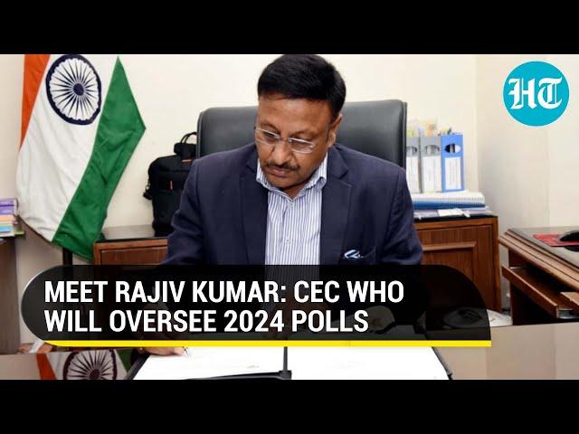 Rajiv Kumar is India's new Chief Election Commissioner; To oversee 2024 Lok Sabha polls