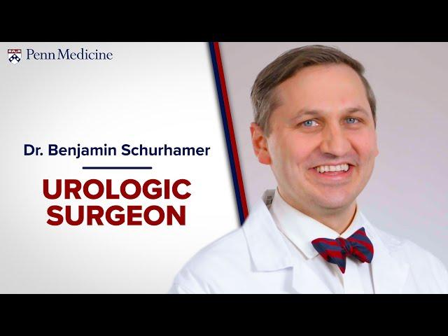 Urologic Surgeon Benjamin Schurhamer, MD