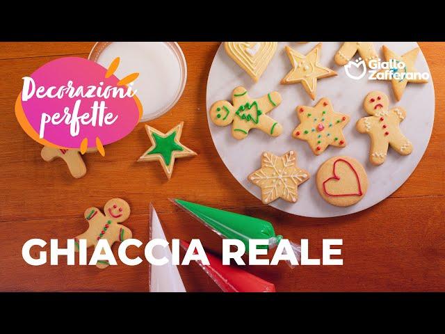  GHIACCIA REALE - il TOCCO MAGICO per DECORARE i BISCOTTI di NATALE️