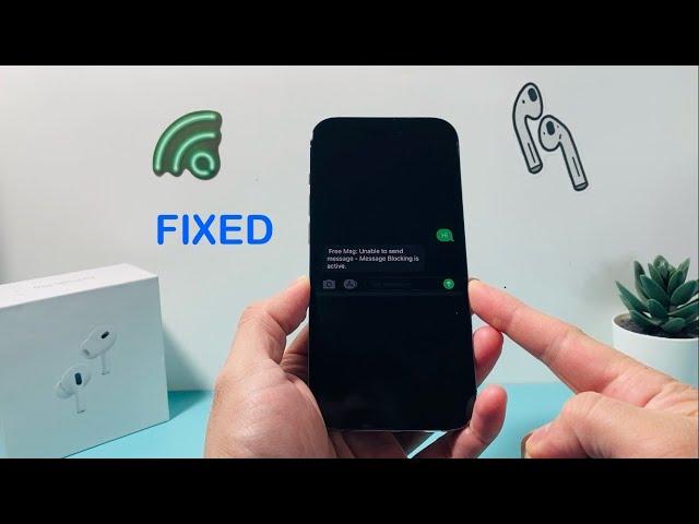 Message Blocking is Active on iPhone (FIXED)