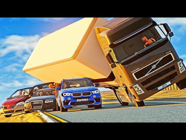 Dangerous Driving and Car Crashes #11 [BeamNG.Drive]