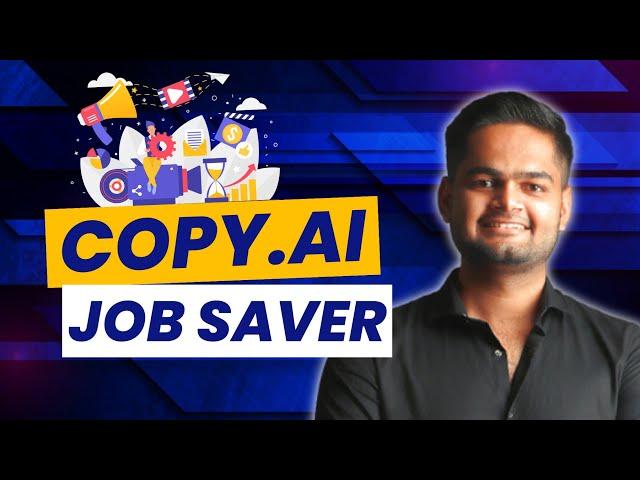 How to Use Copy AI : How to Write a Blog using AI  (Undetectable & Plagiarism Free) | Be10x