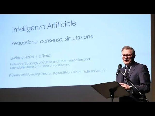 Luciano Floridi - Intelligenza artificiale. Persuasione, consenso, simulazione