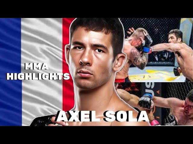 Axel Sola MMA Highlights- French Prospect. 8-0-1 fighter.