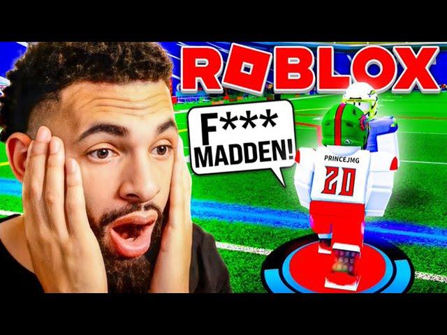 I PLAYED WR VS DB ON ROBLOX AND IT'S BETTER THAN MADDEN 24