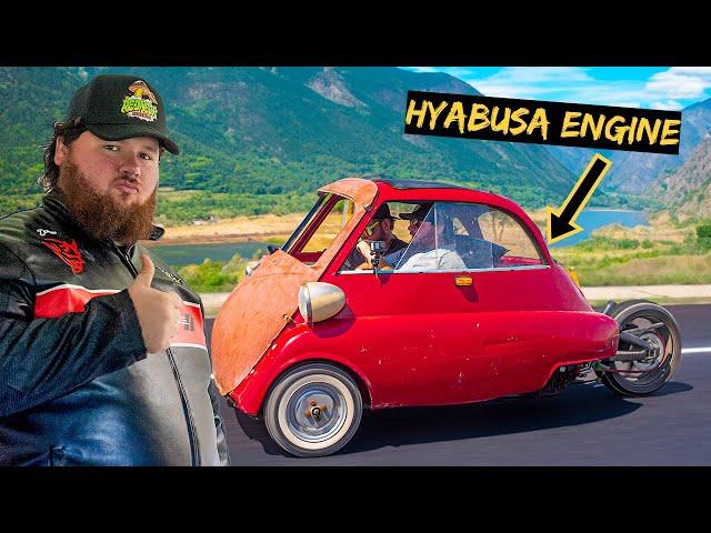 We Crotch Rocket Swapped A Very Small Car