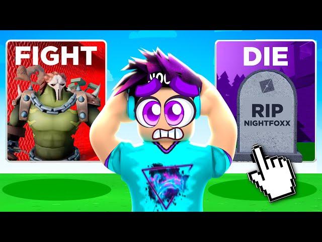 Choosing MY FATE In Roblox!