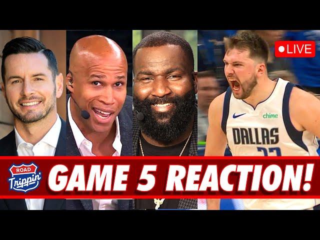 THE MAVS ARE GOING TO THE NBA FINALS | GAME 5 LIVE REACTION | RJ, BIG PERK AND JJ REDICK