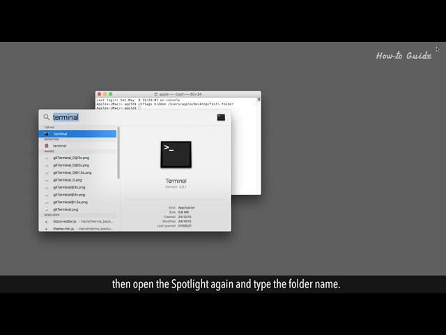 How to Show Hidden Files and Folders on a Mac :Tutorial