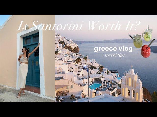 is santorini really worth it? my thoughts after visiting three times | greece travel vlog