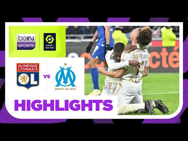 Lyon v Marseille | Ligue 1 23/24 Match Highlights