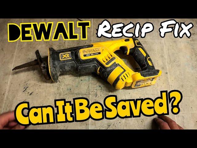 Jammed up Dewalt Recip saw, Can it be saved?