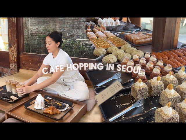 Cafe hopping in Seoul! South Korea Travel Vlog 