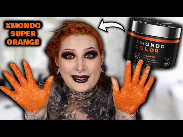 DYEING MY HAIR ORANGE! 