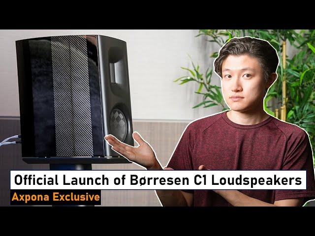 EVERYONE was drooling over the NEW Børresen C1 Audiophile Loudspeakers @AXPONA