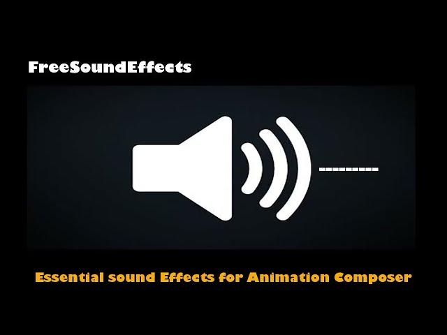 Essential Sound Effects for Animation Composer freesoundeffects