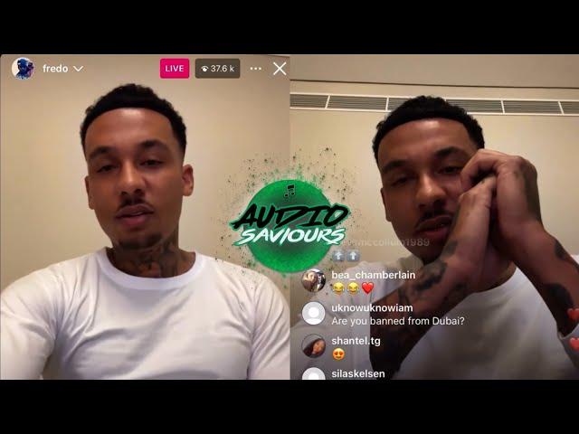 Fredo Talks Dubai Prison & Clears Up Rumours (Full Live)